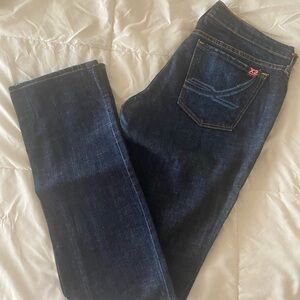 Express Vintage X2 Dark Blue Denim Jeans